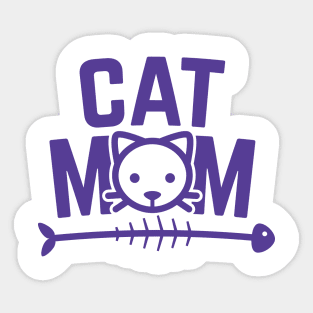 Cat Mom Sticker